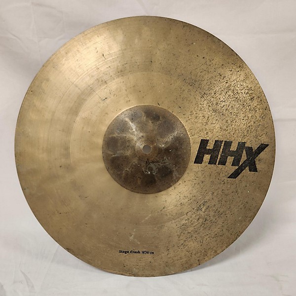 Used SABIAN 16in HHX Stage Crash Brilliant Cymbal