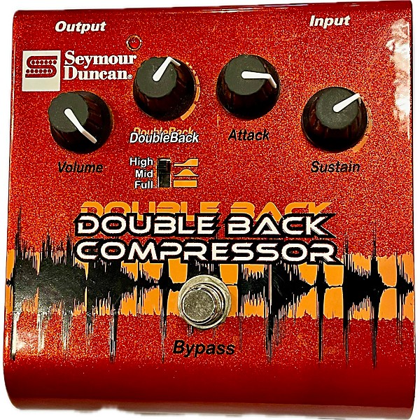 Used Seymour Duncan DOUBLE BACK COMPRESSOR Effect Pedal