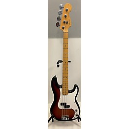 Used Fender Used Fender American Standard Precision Bass Vintage Sunburst Electric Bass Guitar