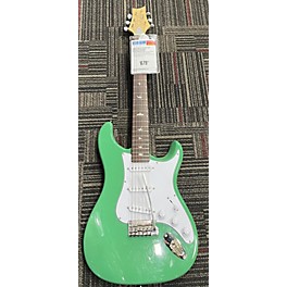 Used PRS Used PRS SE Silver Sky Green Solid Body Electric Guitar