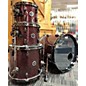 Used Used 2023 Bucks County Drum Co 4 piece Prime Series Birch Red Galaxy Drum Kit thumbnail