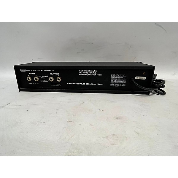 Used MXR Dual 2/3 Octave EQ Audio Converter