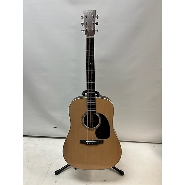 Used Martin D16E Acoustic Electric Guitar Natural | Guitar Center