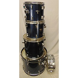 Used In Store Used Used Percussion Plus 5 piece 5 Piece Blue Drum Kit