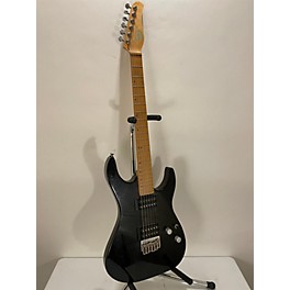 Used US Masters Guitar Works Used US Masters Guitar Works A347 Black Solid Body Electric Guitar