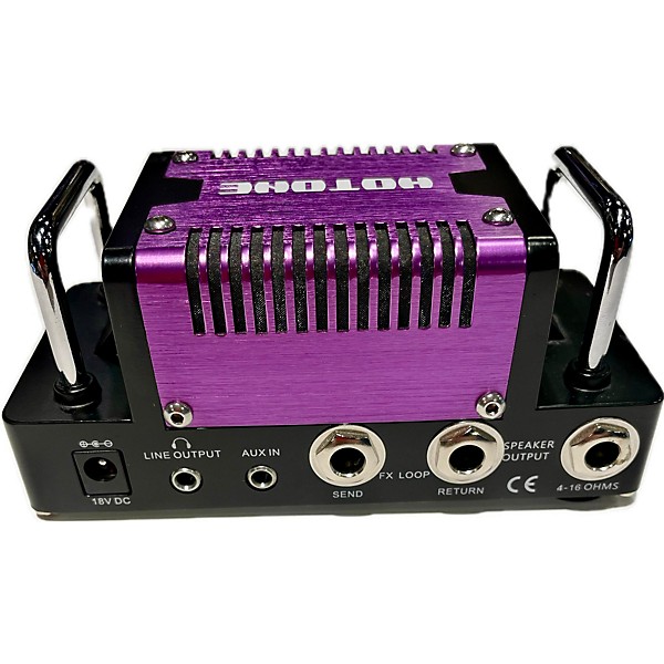 Used Hotone Effects Nano Legacy Purple Wind Solid State Guitar Amp Head