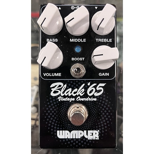 Used Wampler BLACK '65 VINTAGE OVERDRIVE Effect Pedal | Guitar Center