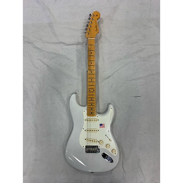 Used Fender Used Fender Artist Series Eric Johnson Stratocaster BLONDE WHITE Solid Body Electric Guitar