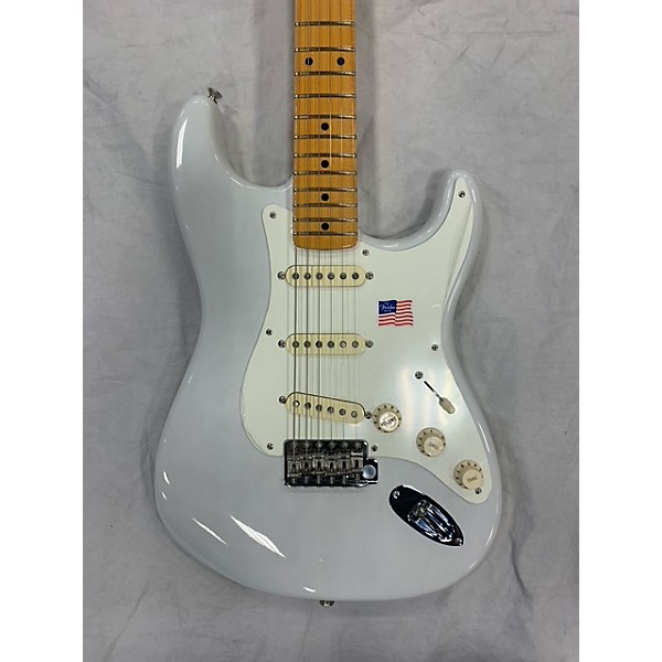 Used Fender Used Fender Artist Series Eric Johnson Stratocaster BLONDE WHITE Solid Body Electric Guitar