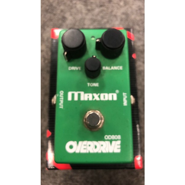 Used Maxon OD808 Overdrive 40th Anniversary Effect Pedal