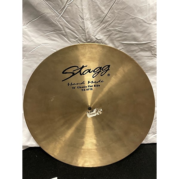 Used Stagg 18in CLASSIC FLAT RIDE Cymbal