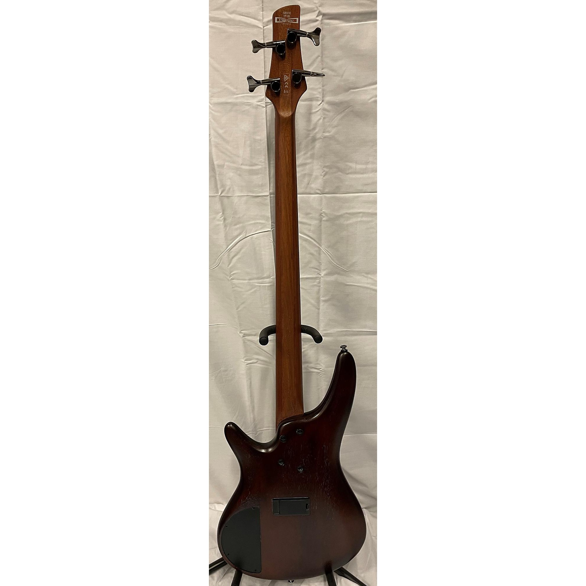 Used Ibanez SR500 Electric Bass Guitar Brown | Guitar Center