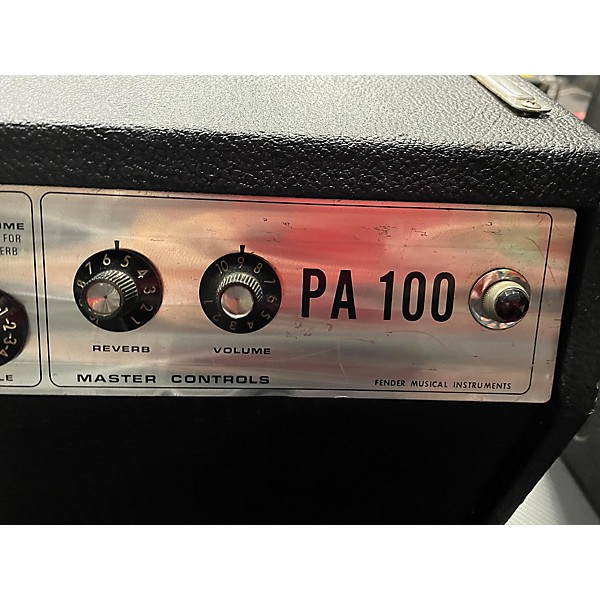 Used Fender PA 100 Powered Mixer