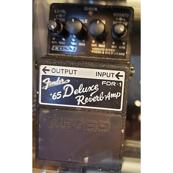 Used BOSS FDR1 Fender 65 Deluxe Reverb Effect Pedal | Guitar Center