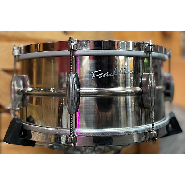 Used Used 2024 Franklin Drum Company 6.5X14 Steel Snare Drum Steel