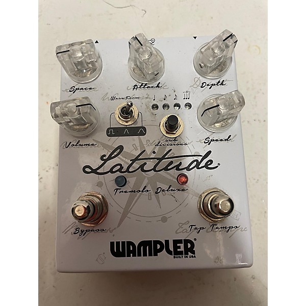 Used Wampler Latitude Deluxe Tremolo Effect Pedal