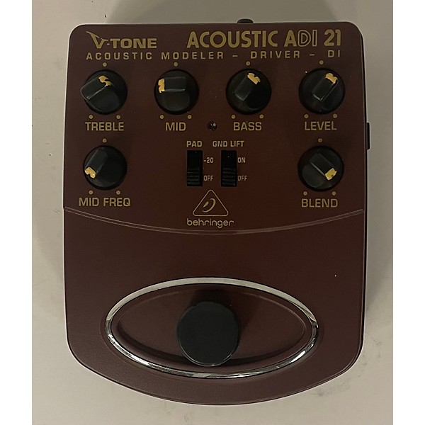 Used Behringer ADI21 V-Tone Acoustic Driver Direct Box