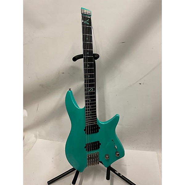 Used Used 2023 ARISTIDES H/06 SATIN AQUA MARBLE Solid Body Electric Guitar