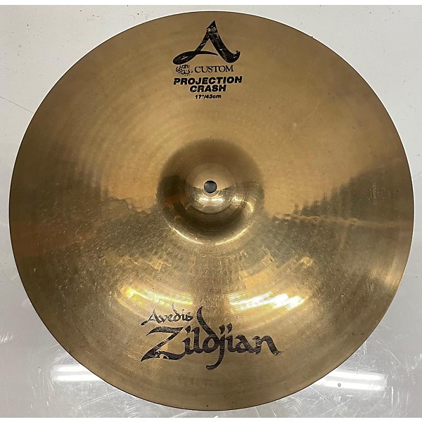 Used Zildjian 17in A Custom Projection Crash Cymbal
