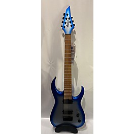 Used Jackson Used Jackson Pro Series Misha Mansoor Signature Juggernaut HT7FM SILVER TO BLUE BURST Solid Body Electric Guitar