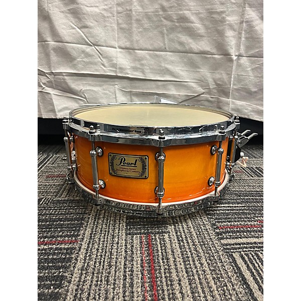 Used Pearl 14X5.5 Masterworks Custom Snare Drum
