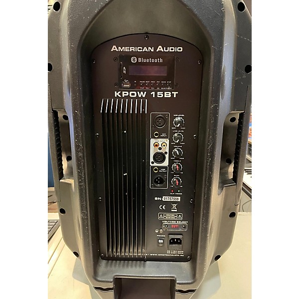 Used American Audio Kpow 15BT Powered Speaker