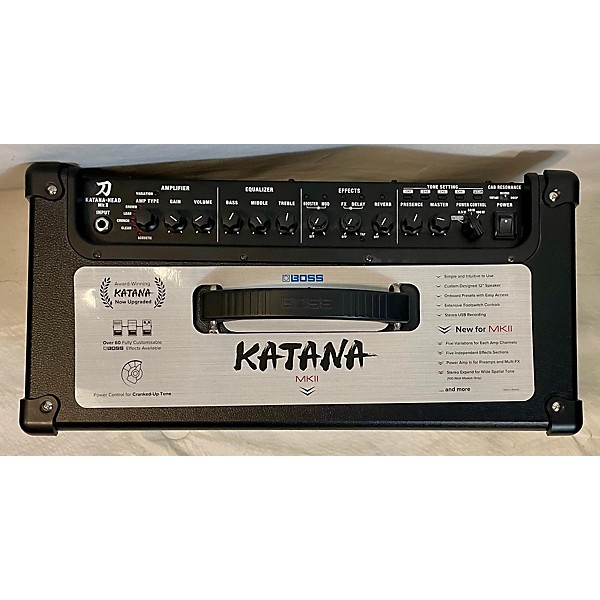 Used BOSS Katana Head Mark II 100W Solid State Guitar Amp Head