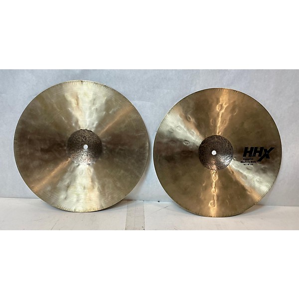 Used SABIAN 2010s 14in HHX COMPLEX MEDIUM HATS Cymbal