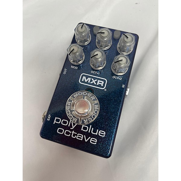 Used MXR M306 POLY BLUE OCTAVE Effect Pedal