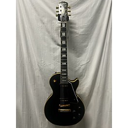 Used Epiphone Used Epiphone 1955 Les Paul Custom Ebony Solid Body Electric Guitar