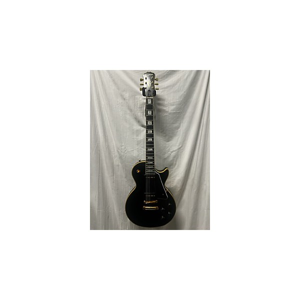 Used Epiphone Used Epiphone 1955 Les Paul Custom Ebony Solid Body Electric Guitar