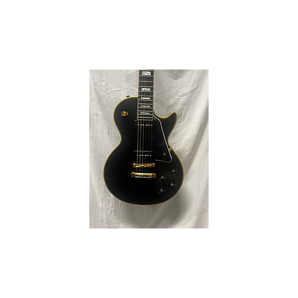 Used Epiphone Used Epiphone 1955 Les Paul Custom Ebony Solid Body Electric Guitar