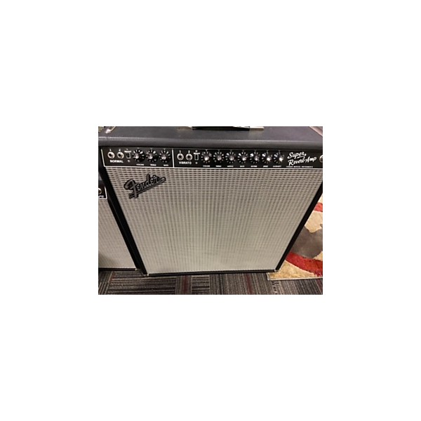 Used Fender 1965 Reissue Super Reverb 45W 4x10 Tube Guitar Combo Amp