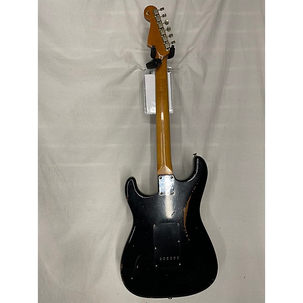 Used Fender Used Fender Custom Shop Ltd Relic Dual-Mag Strat Black Solid Body Electric Guitar