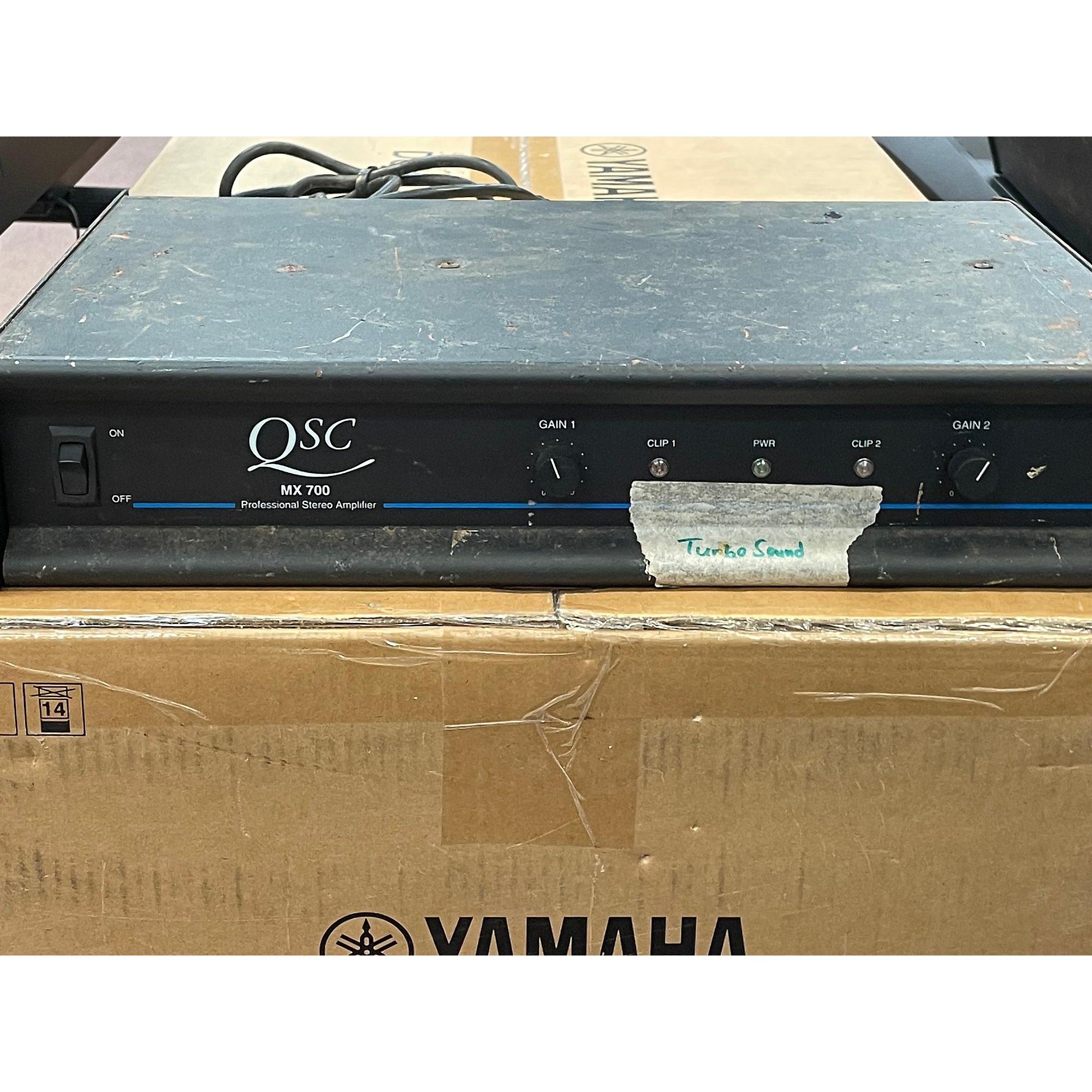 Used QSC Mx 700 Power Amp | Guitar Center