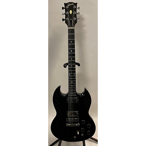 Vintage Gibson Vintage 1981 Gibson SG AR Ebony Solid Body Electric Guitar