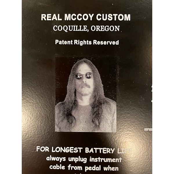 Used Real McCoy Custom RCM4 Wah Effect Pedal
