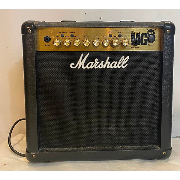 Used Marshall MG15FX 1X8 15W Guitar Combo Amp