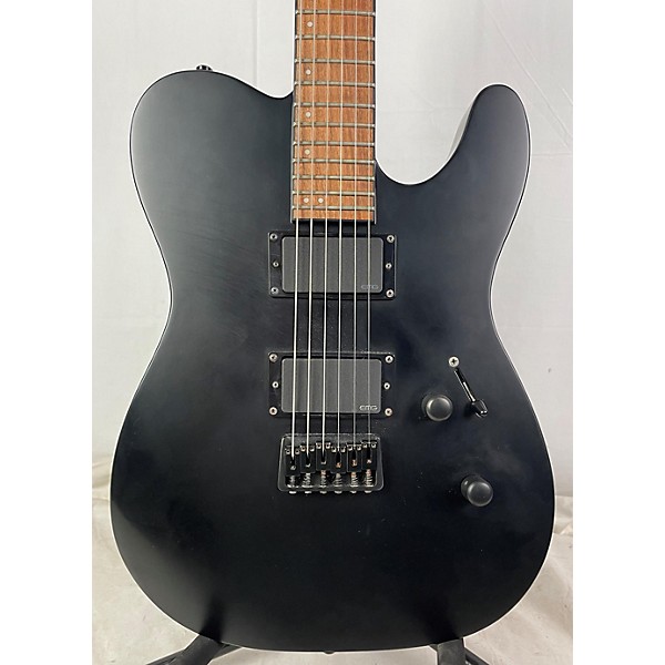 Used ESP Used ESP LTD Te-401 Matte Black Solid Body Electric Guitar