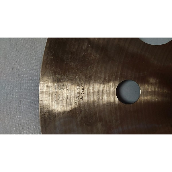 Used MEINL 14in BYZANCE DUAL MULTI TRASH Cymbal