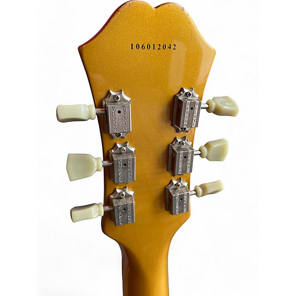 Used Epiphone ES295 Premium Gold Hollow Body Electric Guitar