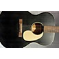 Used Martin Used Martin 00017 Black Smoke Acoustic Electric Guitar