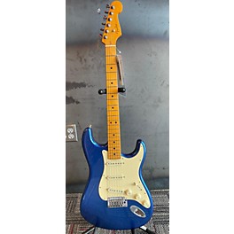 Used Fender Used 2021 Fender American Ultra Stratocaster Cobra Blue Solid Body Electric Guitar