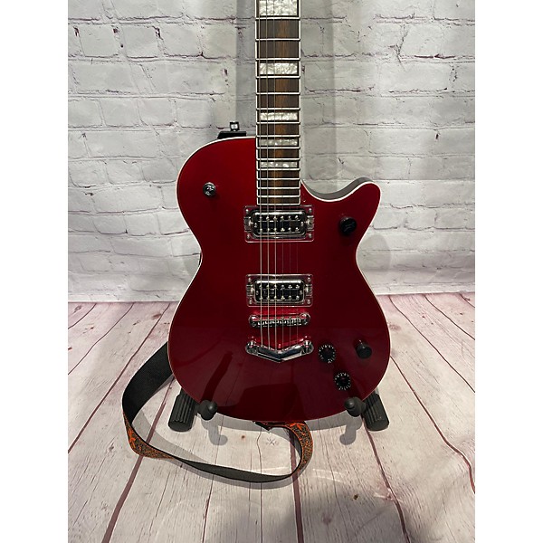 Used Gretsch Guitars Used Gretsch Guitars G5410 Electromatic Special Jet Crimson Red Burst Solid Body Electric Guitar