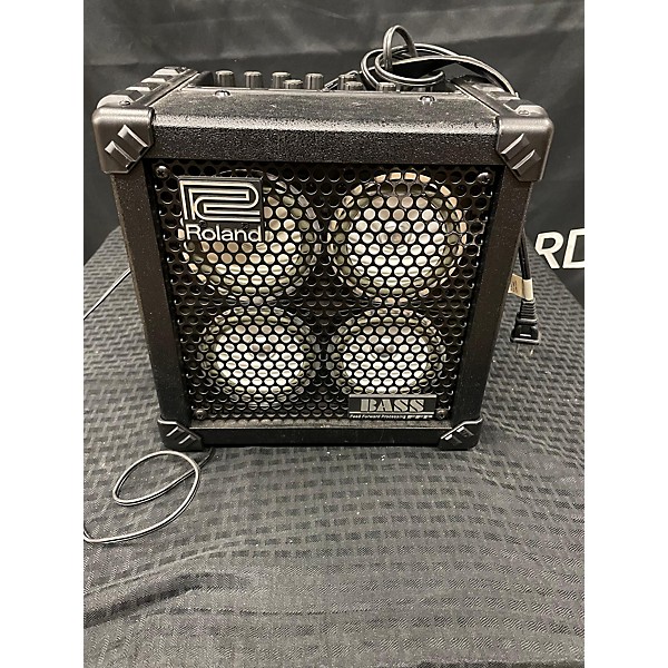 Used Roland Micro Cube Bass RX Bass Combo Amp