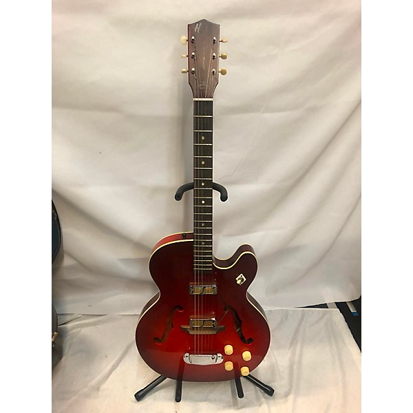 Used Harmony 1960s H56 Hollow Body Electric Guitar