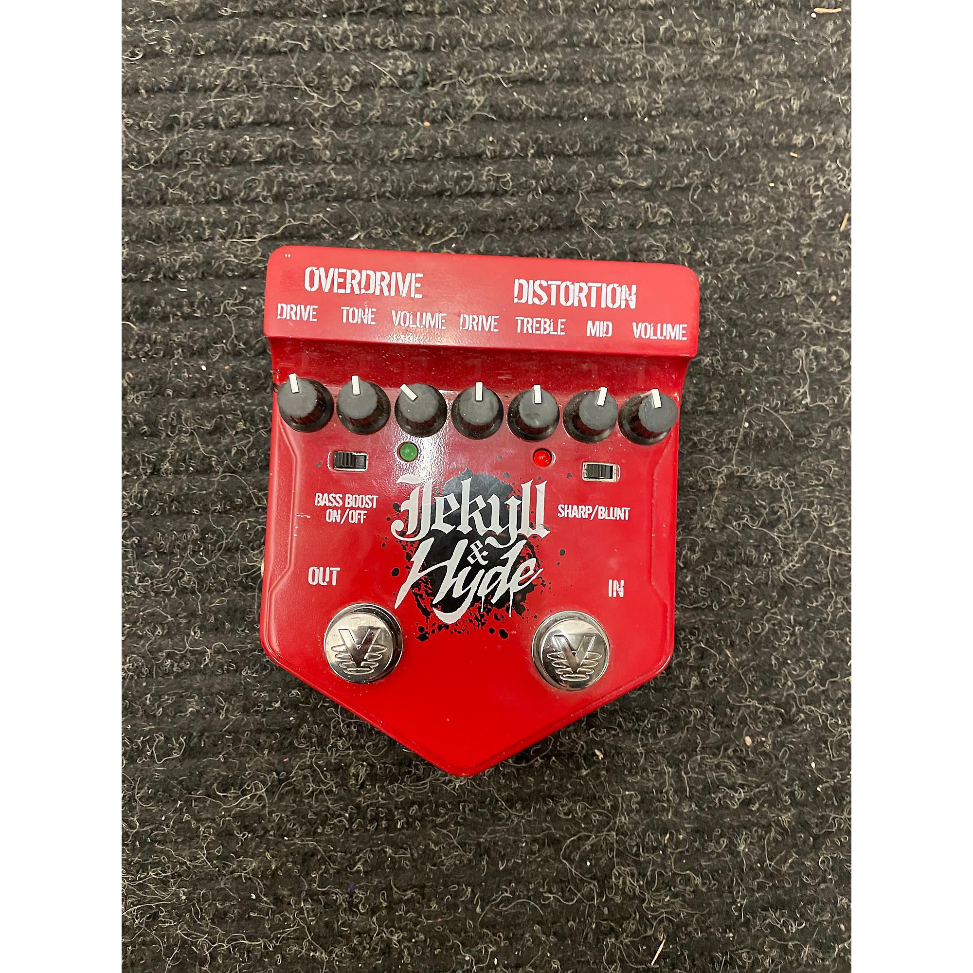 Used Visual Sound V2JH Jekyll & Hyde Ultimate Overdrive Effect 