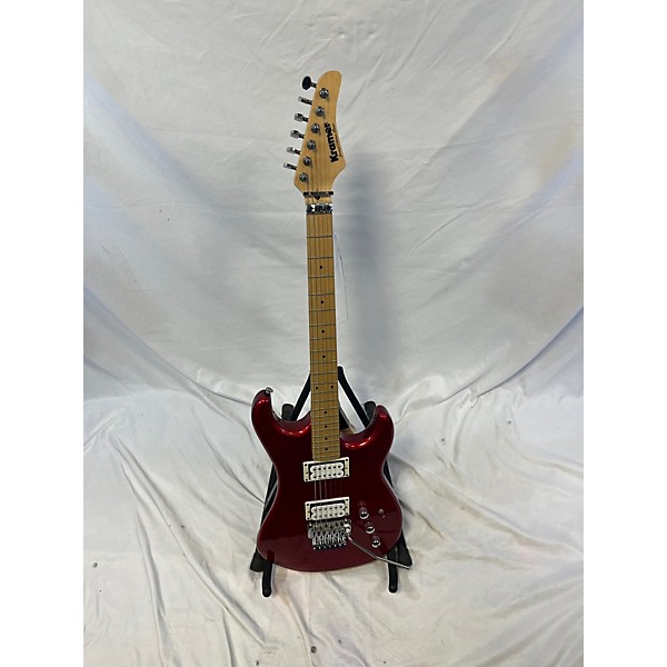 Used Kramer Used 2010s Kramer Pacer Limited Edition Candy Apple Red Metallic Solid Body Electric Guitar