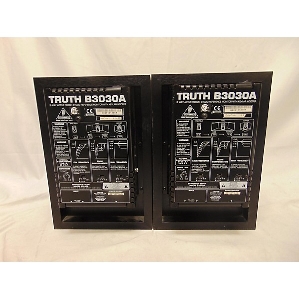 Used Behringer Truth B3030A Pair Powered Monitor