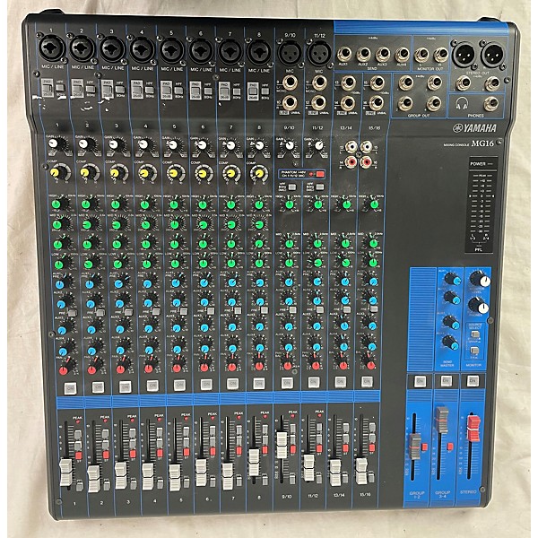 Used Yamaha MG16XU Unpowered Mixer